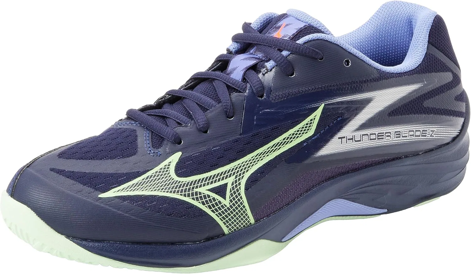 Волейбольные кроссовки Mizuno унисекс, Eveblue Techgreen Iolite
