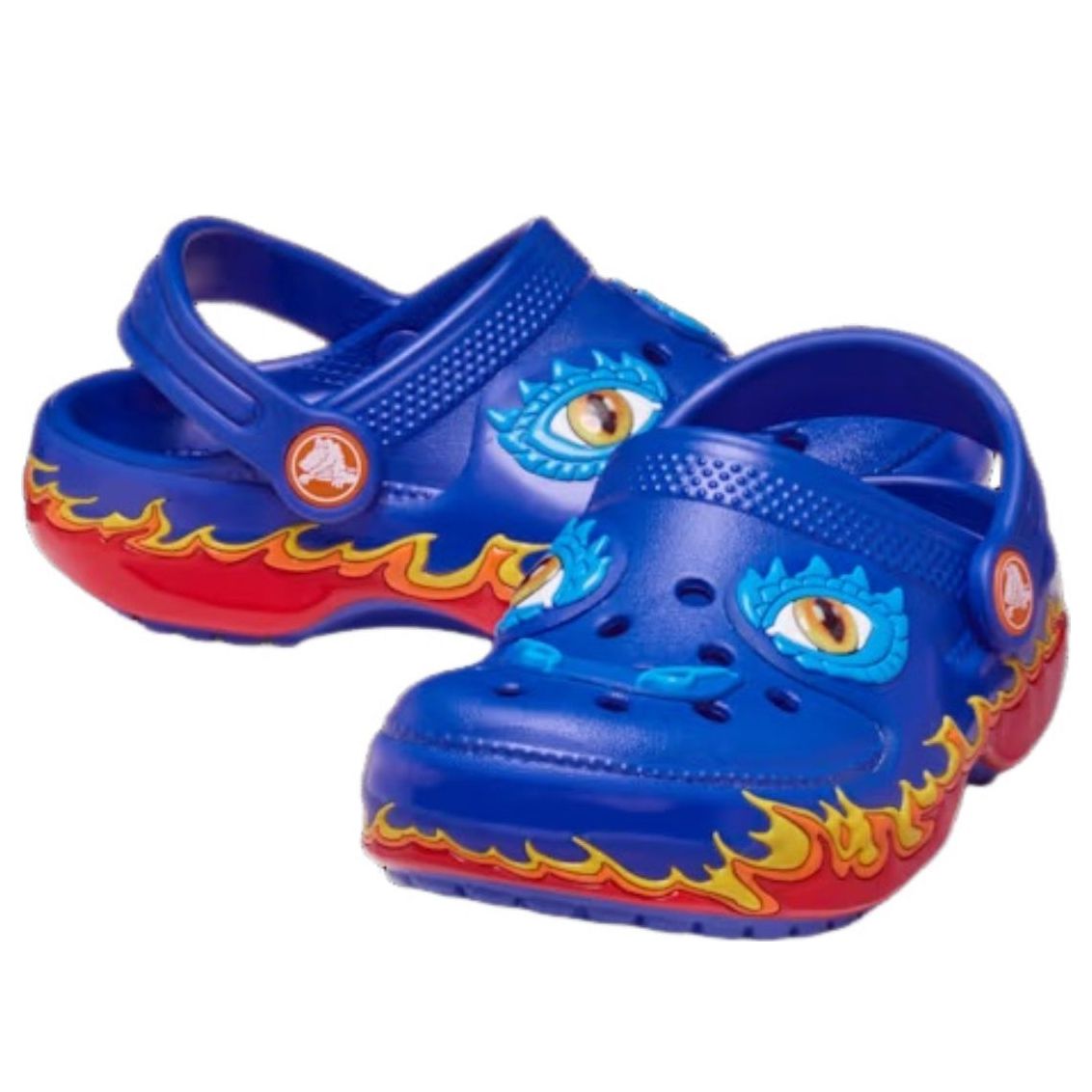 (TD) Crocs Classic IAM Dragon Lights Clog 'Blue Bolt' — фото 2