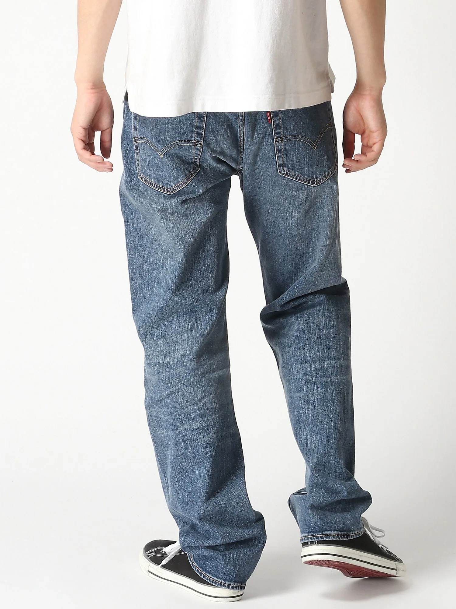 Джинсы 505 Regular Fit, цвет «средний индиго» Levi's, Medium Indigo - Worn In — фото 3