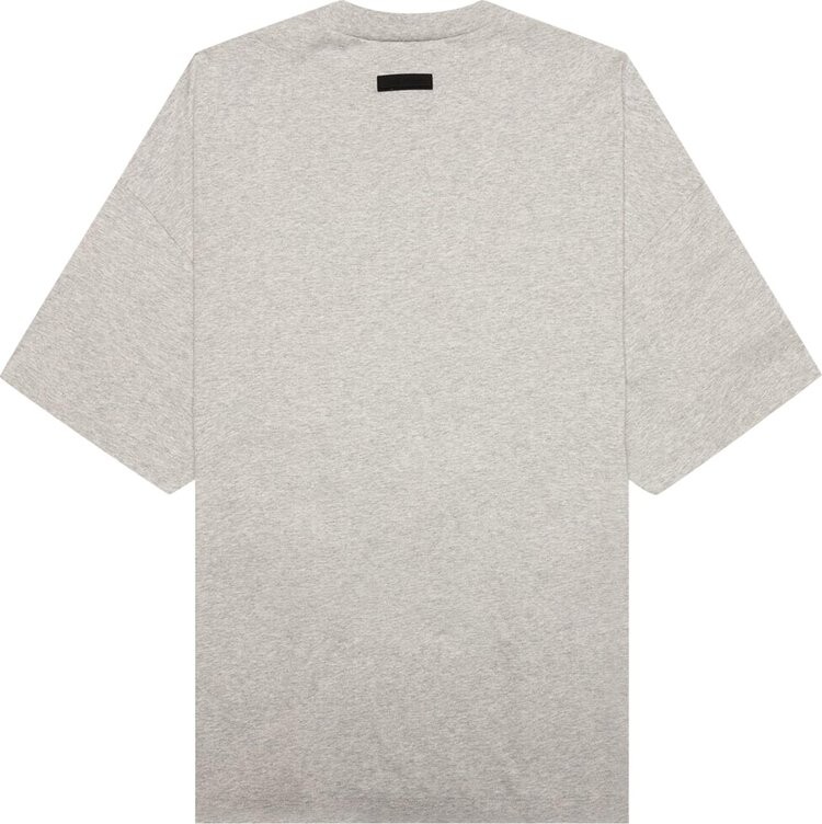 Футболка Fear of God Essentials Crewneck  II 'Light Heather Grey', серый — фото 2