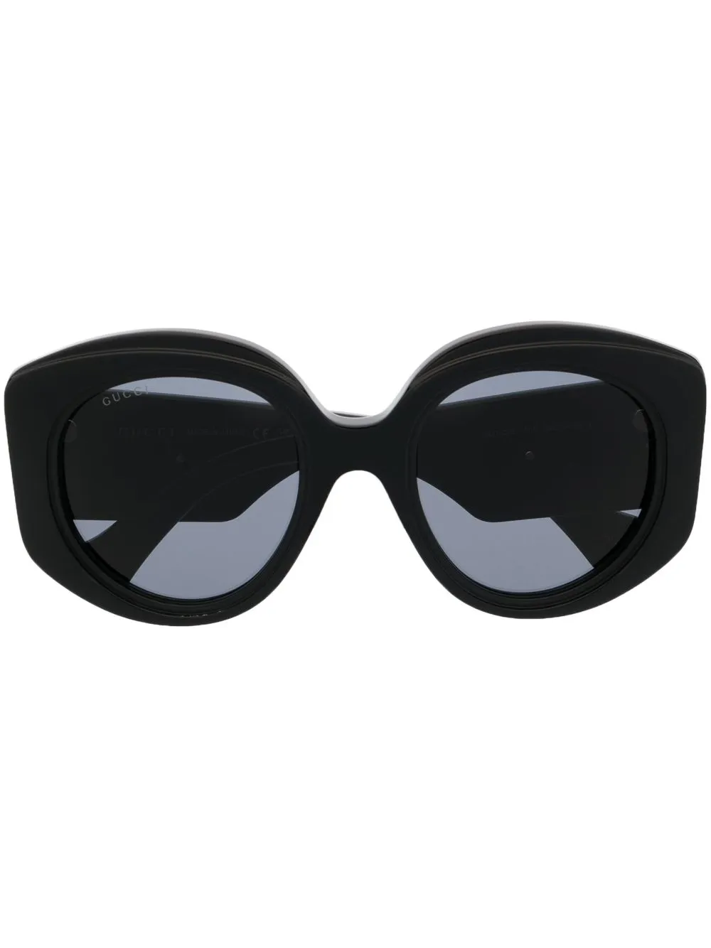 

Солнцезащитные очки с логотипом Interlocking G Gucci Eyewear, черный