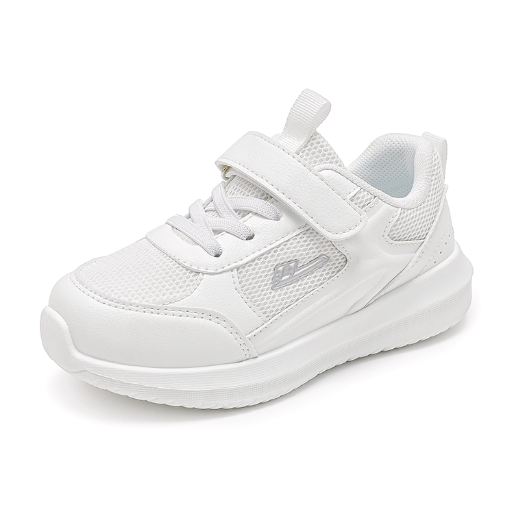Детские кроссовки для бега Low top с амортизацией, дышащие, легкие и устойчивые к истиранию WARRIOR, белый — фото 3