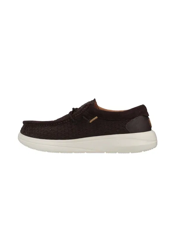 Обувь Wally comf slip on casual lace ups Heydude, коричневый
