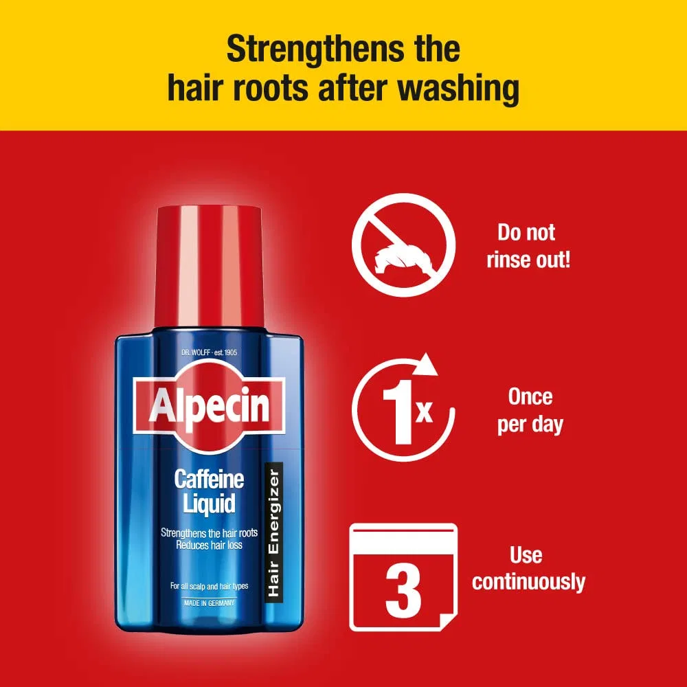 Набор кофеинового шампуня и лосьона Alpecin Alpecin — фото 4