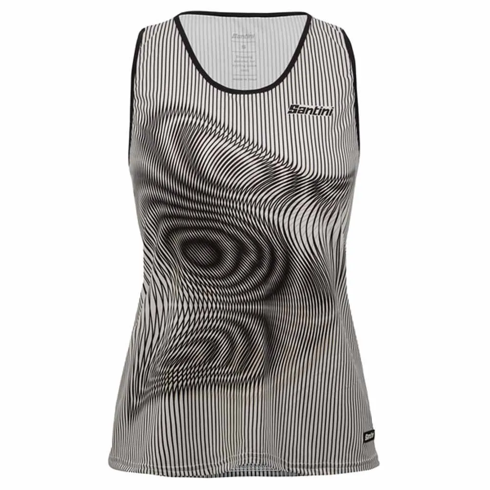 

Футболка без рукавов Santini Vortex, черный