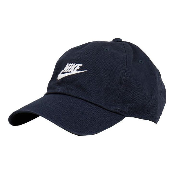 

Кепка Nike Sportswear Heritage86 Futura Washed Cap 'Obsidian', синий