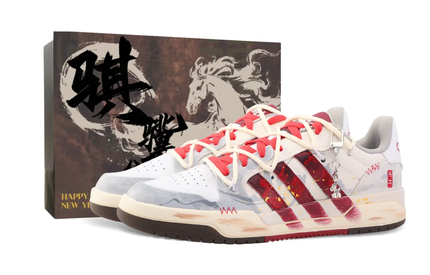 

Adidas Neo Кроссовки для скейтбординга Entrap Drippy Large Yuan, износостойкие, низкие, унисекс, сине-белый