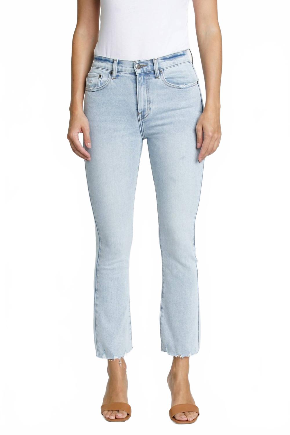 

Женские джинсы Lennon с высокой посадкой укороченные клеш PISTOLA, Crosby