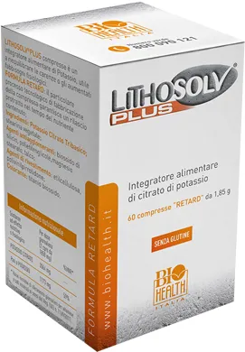 

Lithosolv Plus Добавка с цитратом калия, 60 таблеток