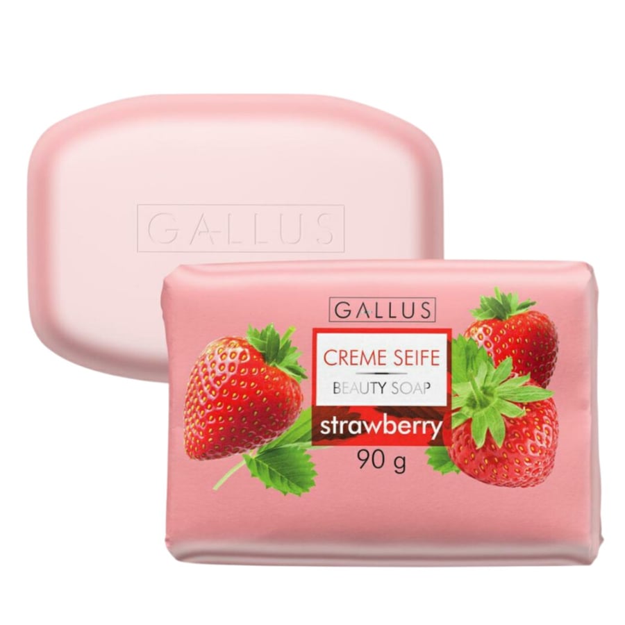 

Мыло Gallus Strawberry 90 г Питательное