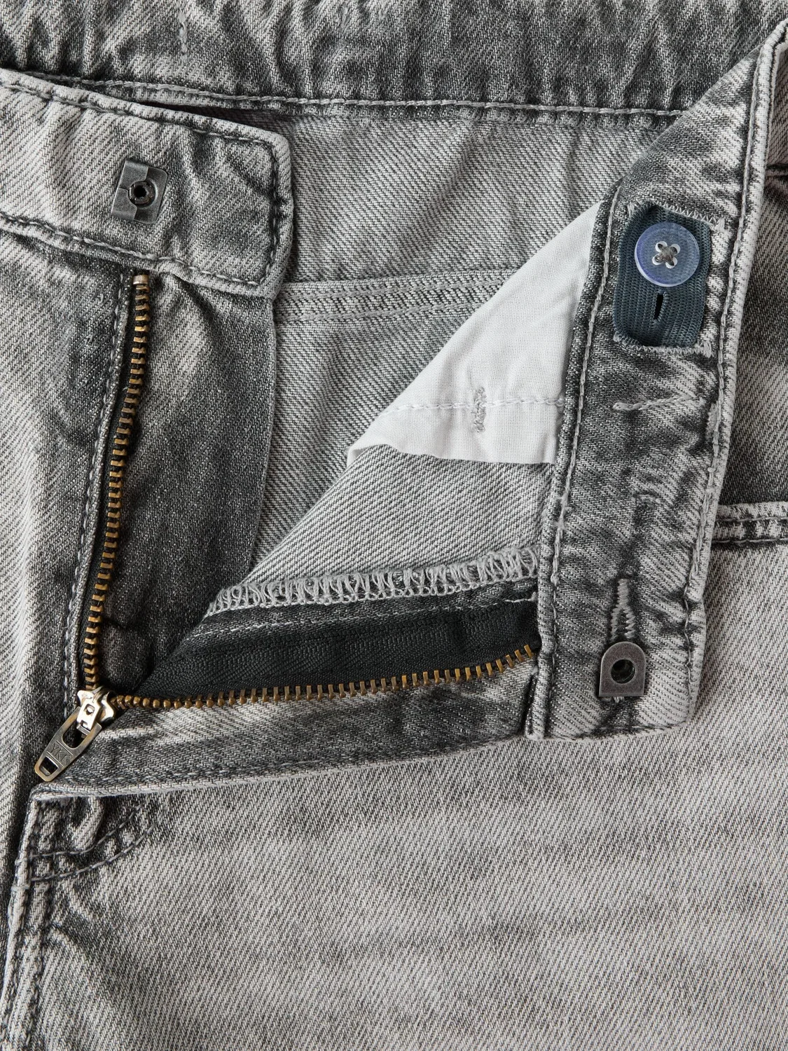 Шорты джинсовые TWO SOON, light grey denim — фото 4