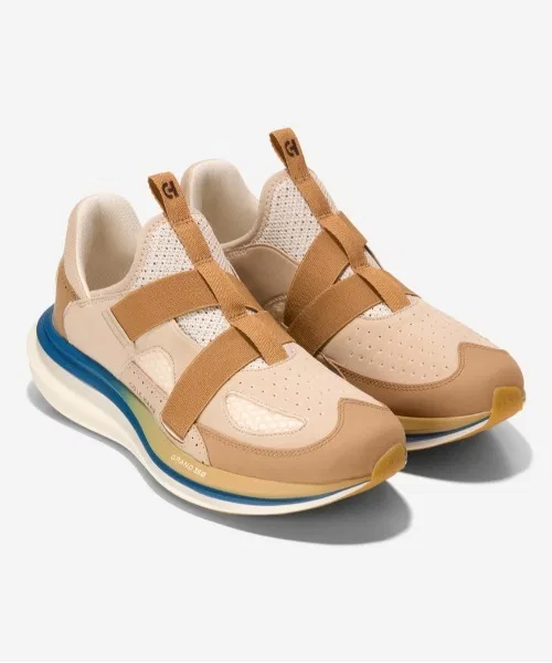 Мужские кроссовки COLE HAAN Original Grand Quad Star бежевые — фото 2