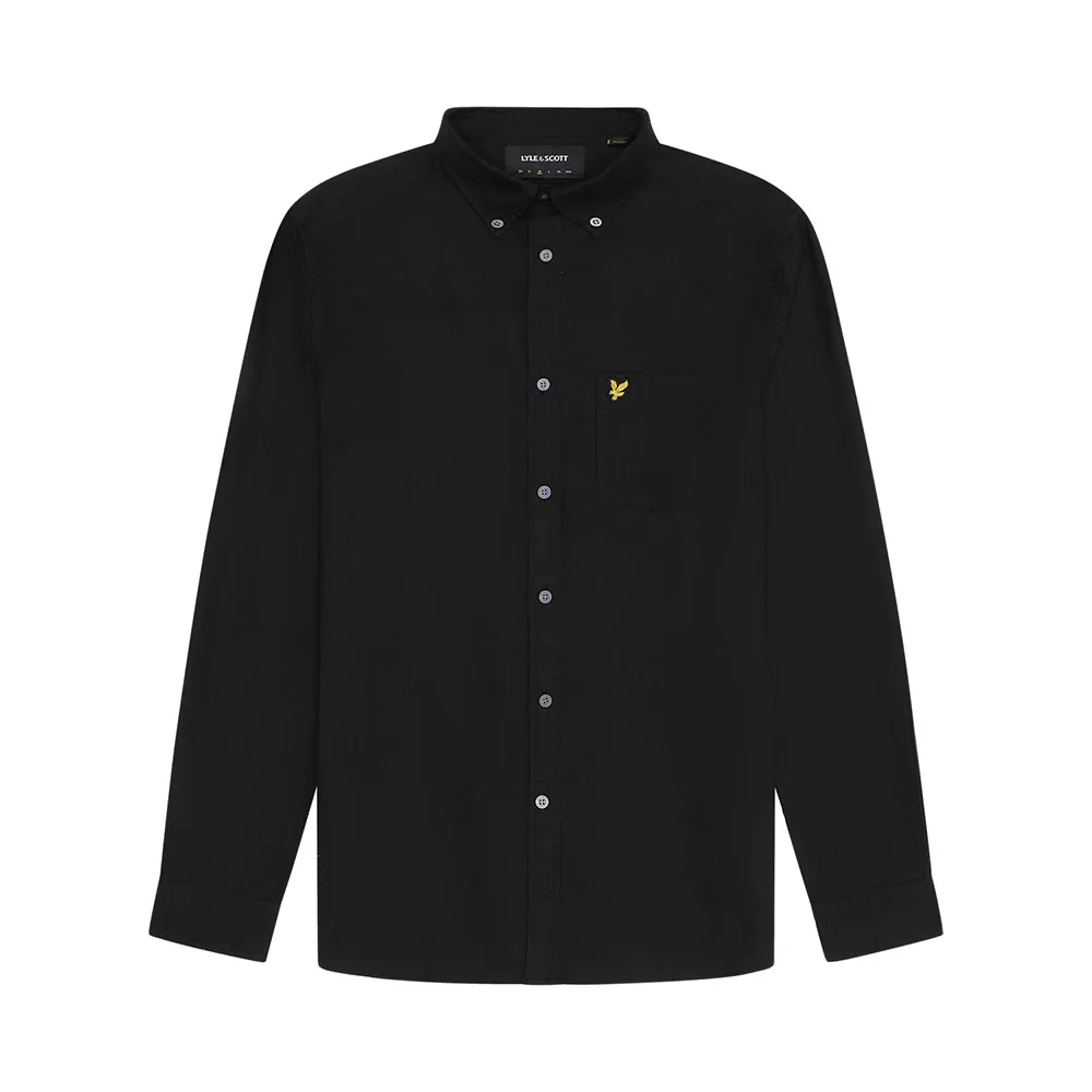 

Рубашка Lyle & Scott Plain Oxford, черный