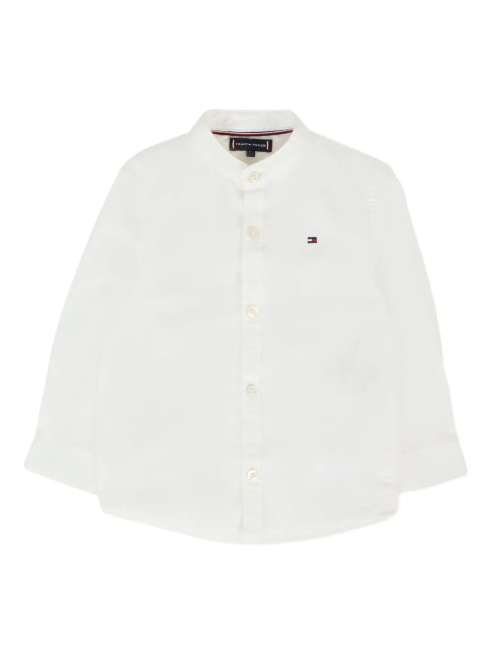 

Рубашка с длинными рукавами и логотипом Tommy Hilfiger Junior, белый