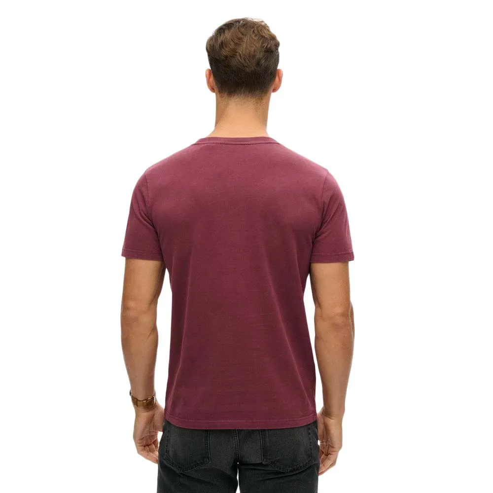 Футболка с коротким рукавом Superdry Classic Core Logo Shadow, красный — фото 2