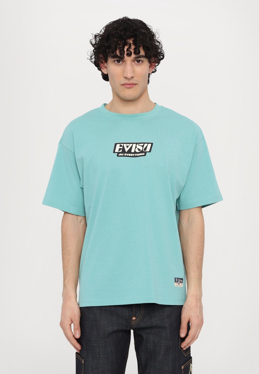 

Футболка с принтом TOTEM Evisu, зеленый