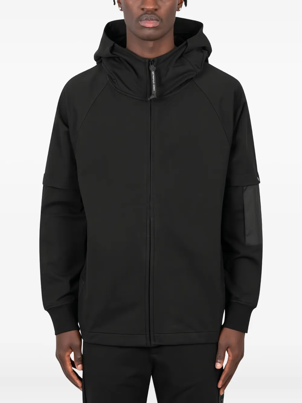 

Толстовка на молнии C.P. Company, черный