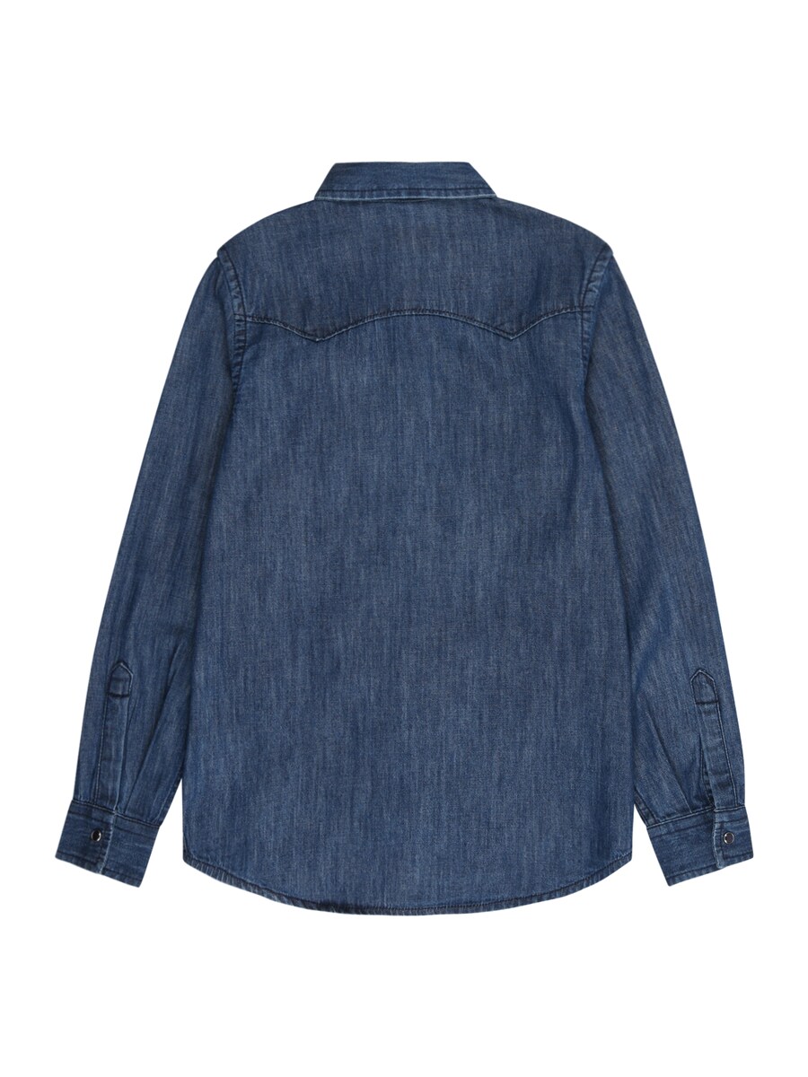 Рубашка на пуговицах классического кроя DIESEL, Blue Denim — фото 2