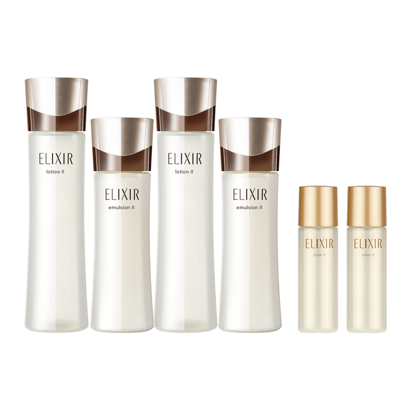 

ELIXIR Черный золотой антивозрастной набор для ухода за кожей лосьон для лица увлажняющий и питательный