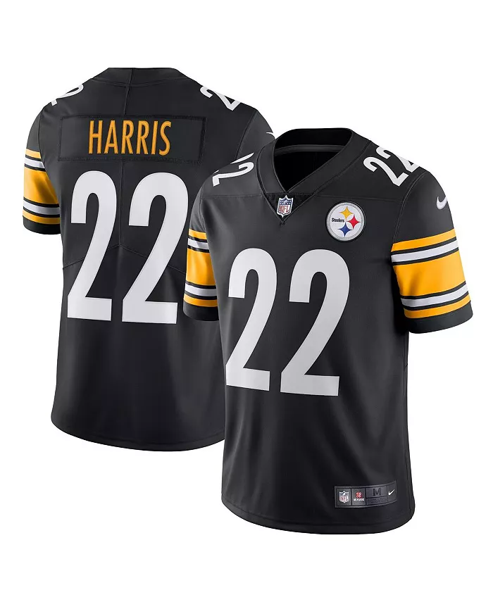 

Мужская лимитированная джерси Najee Harris Pittsburgh Steelers Vapor Nike, черный