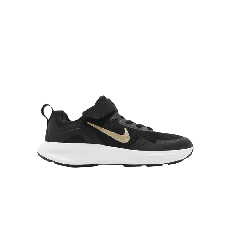 

Кроссовки Wearallday PS 'Black Metallic Gold', черный