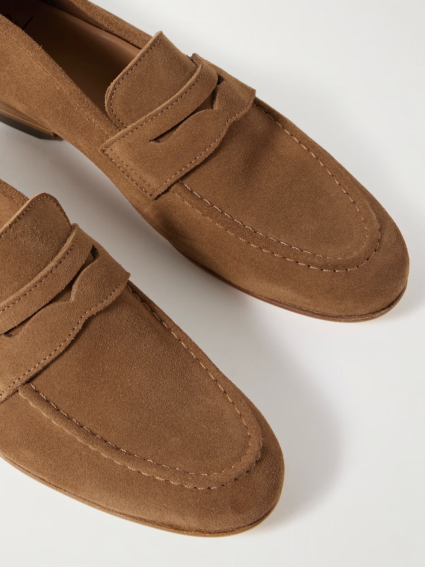 

Замшевые пенни-лоферы MR P., коричневый