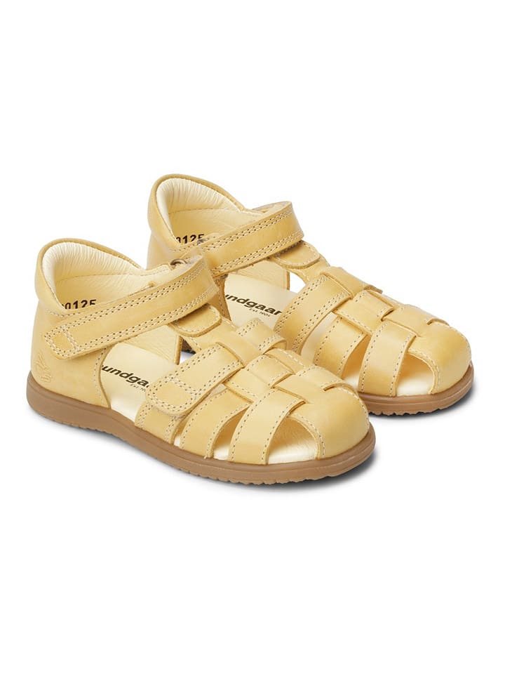 

Bundgaard Кожаные полусандалии "Бали" желтого цвета