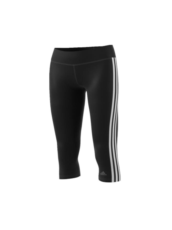 

Спортивные и уличные брюки adidas Hose D2M 3S 3/4 Fitness Tight, черный