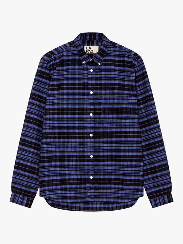 

Бранко хлопковая рубашка с длинным рукавом в клетку La Paz