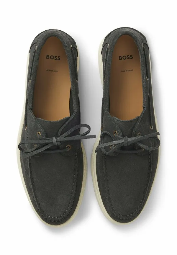 Лодочные туфли sienne_boat_sd Boss, Dark Grey One — фото 4