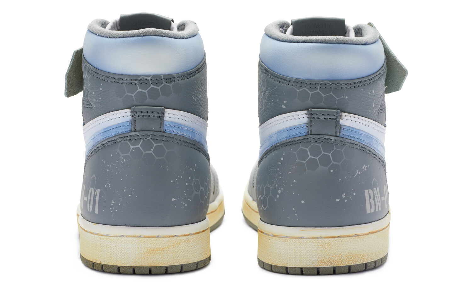 Кроссовки Air Jordan 1 Vintage Basketball Shoes Unisex High-Top Blue