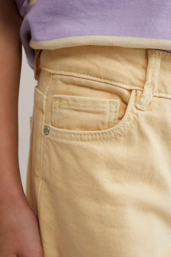 Джинсы свободного кроя blue ridge We Fashion, Light Yellow — фото 2
