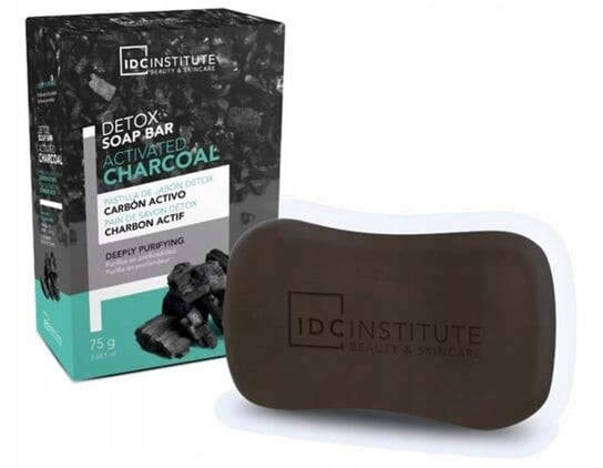 

Детоксифицирующее мыло для рук с активным углем, 75 г IDC Soap Charcoal, IDC Institute
