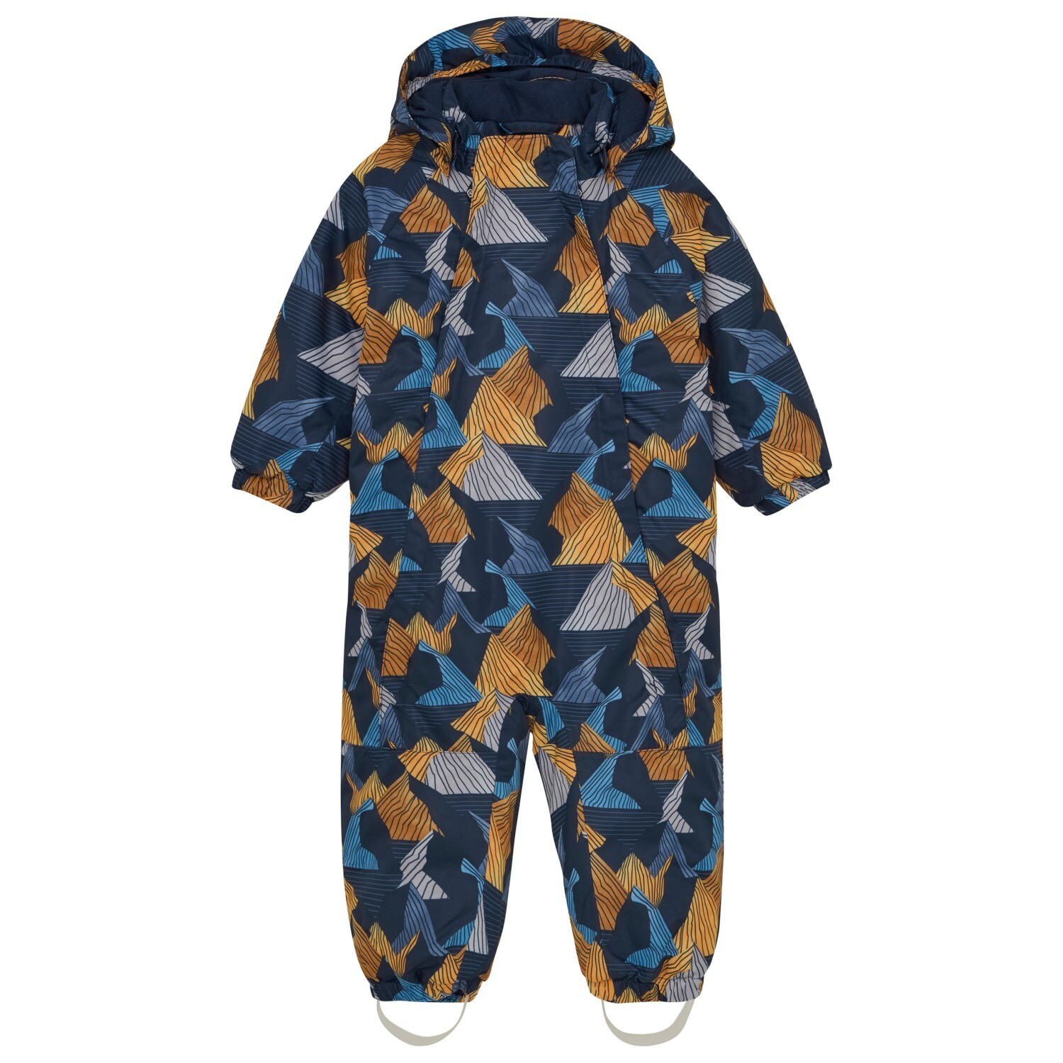 

Комбинезон Color Kids Coverall with 2 Zip AOP, цвет Orange Pop