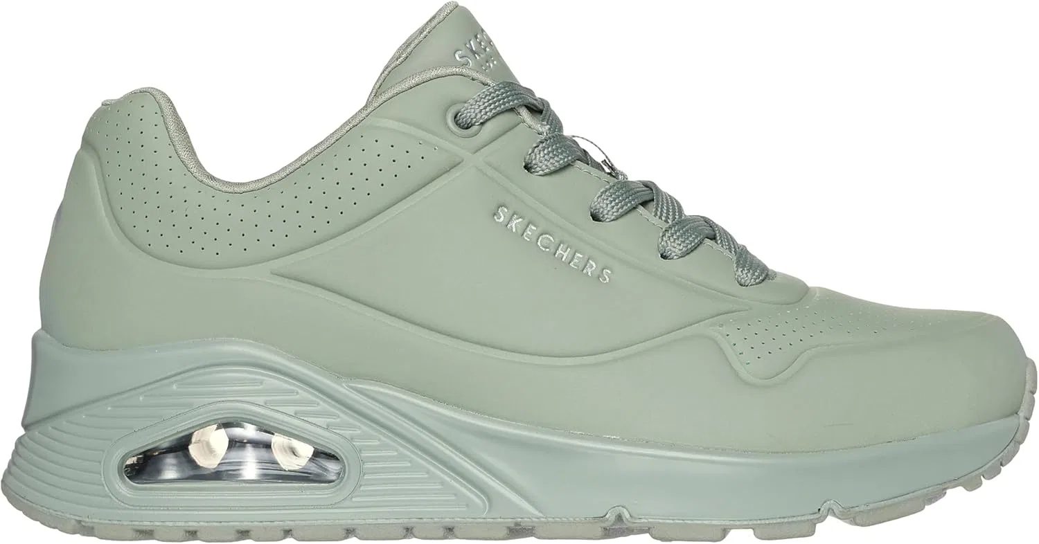 Мужские кроссовки Skechers Gowalk Arch Fit, спортивные слипоны, повседневные лоферы для походов, кроссовки для бега, зеленый — фото 2