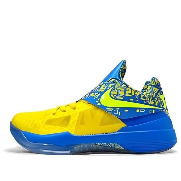 

Кроссовки zoom kd 4 Nike, желтый