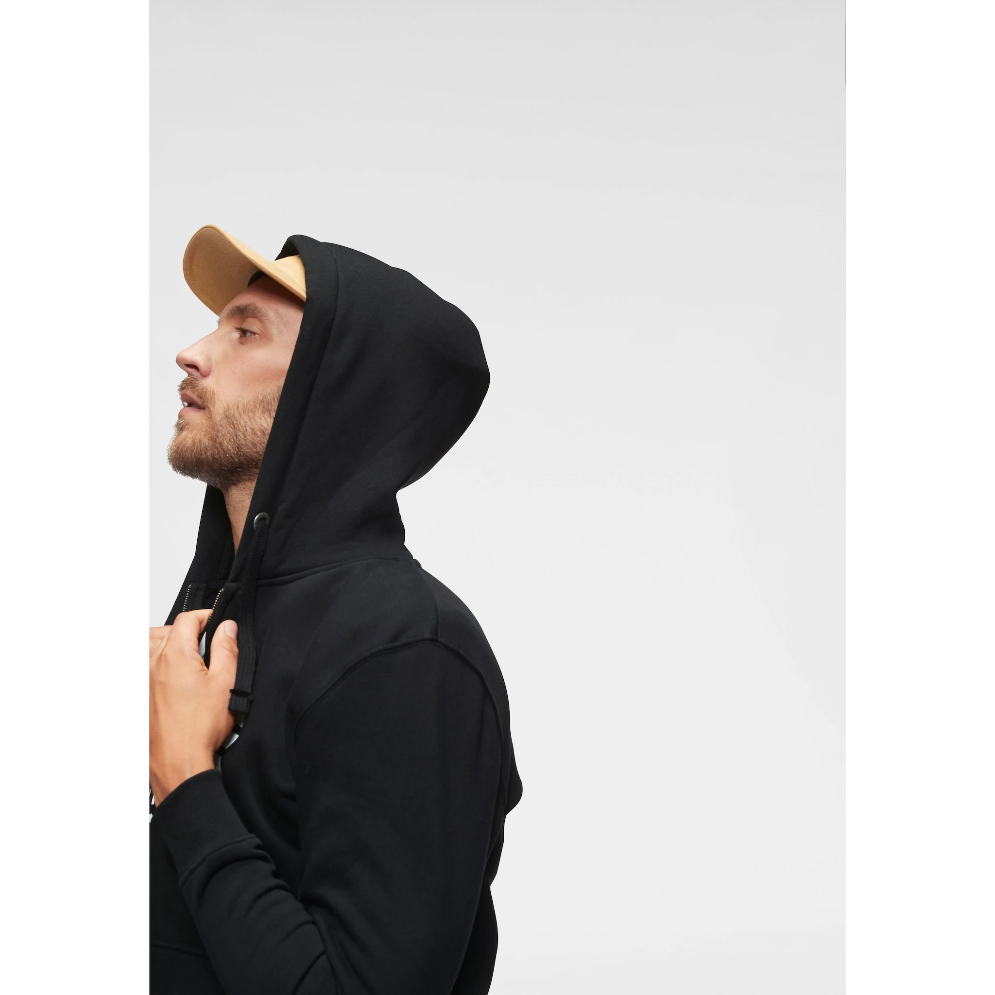 

Толстовка с капюшоном Alpha Industries "BASIC ZIP HOODY", черный