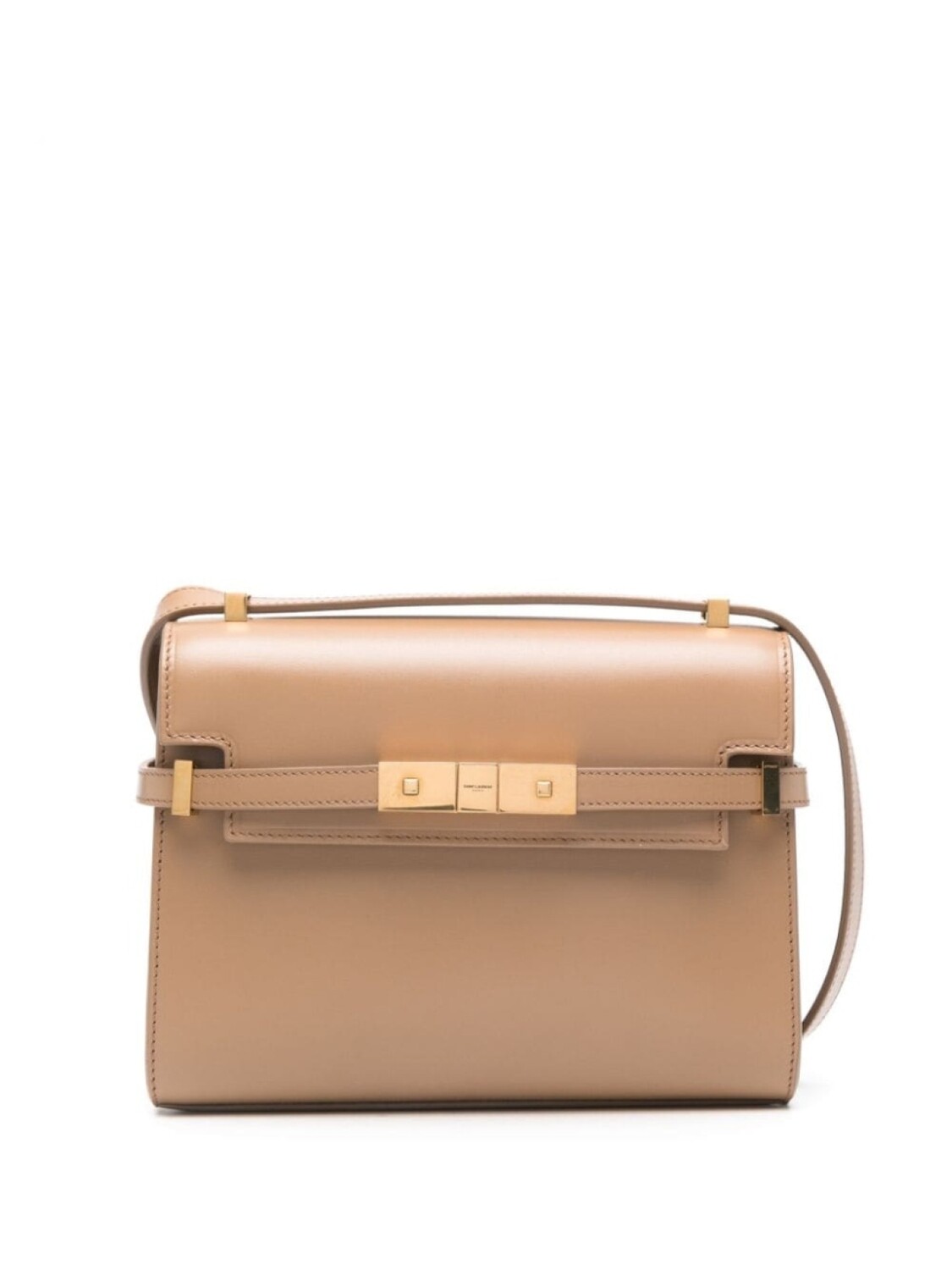 

Мини-сумка Saint Laurent Manhattam In Box, коричневый