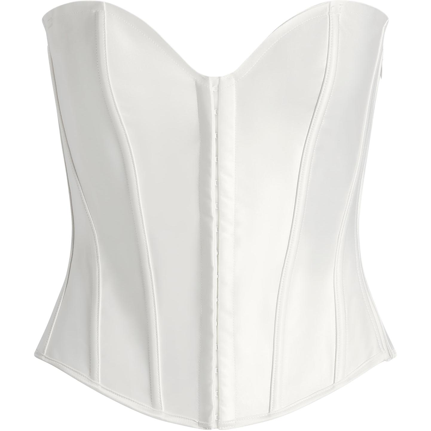 

Топ без бретелей женский Ivory/Ivory Skims, айвори/айвори