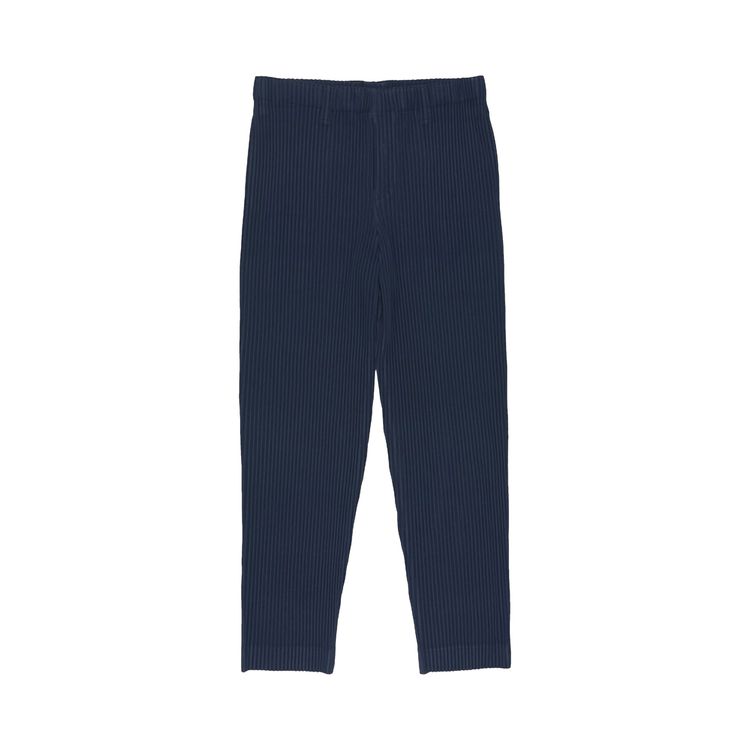 

Брюки Homme Plissé Issey Miyake Basic Pleated Pants Navy, синий