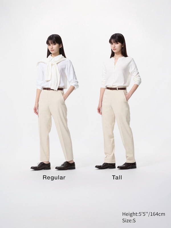 Классические брюки до щиколотки (удлиненные) Uniqlo, 05 grey — фото 2