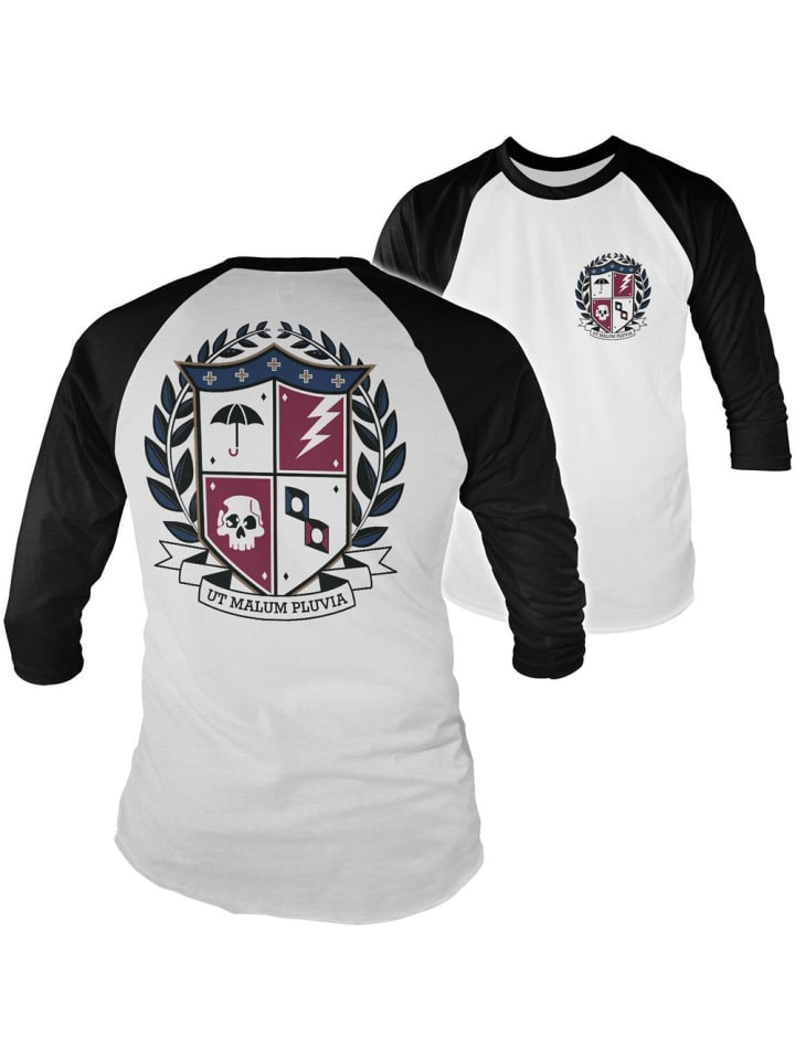 

Umbrella Academy Белый лонгслив с длинными рукавами