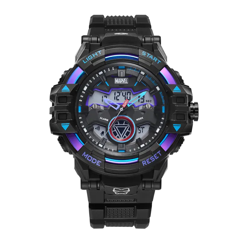 

MARVEL Часы Electronic+Quartz Movement Watch Men's Watch Black Dial, M-5040B1