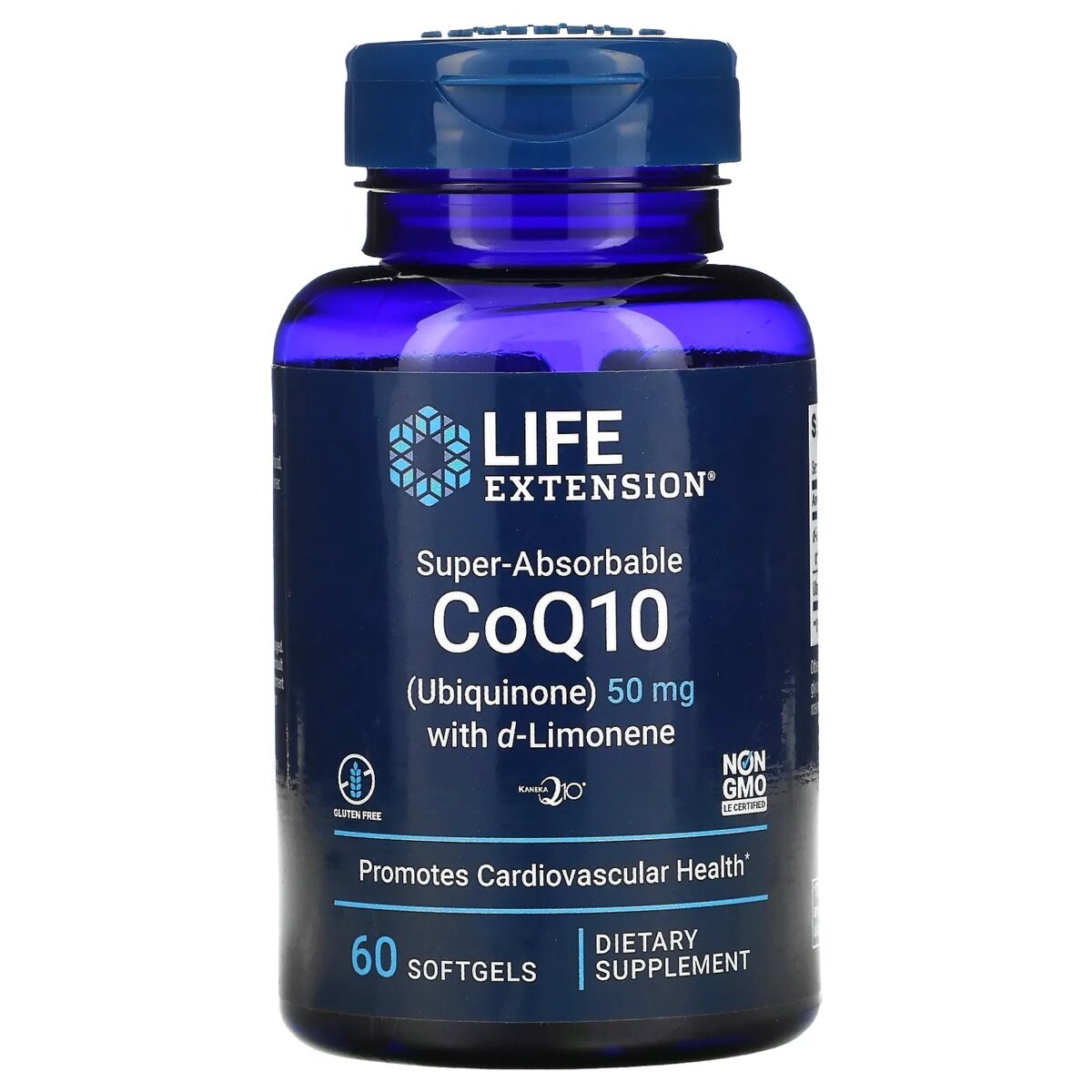 

Продление жизни, Коэнзим Q10, Убихинон Канека 5 Life Extension