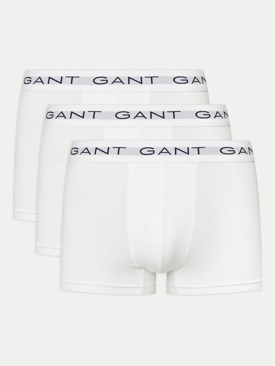 

Комплект из 3 боксеров Gant, белый