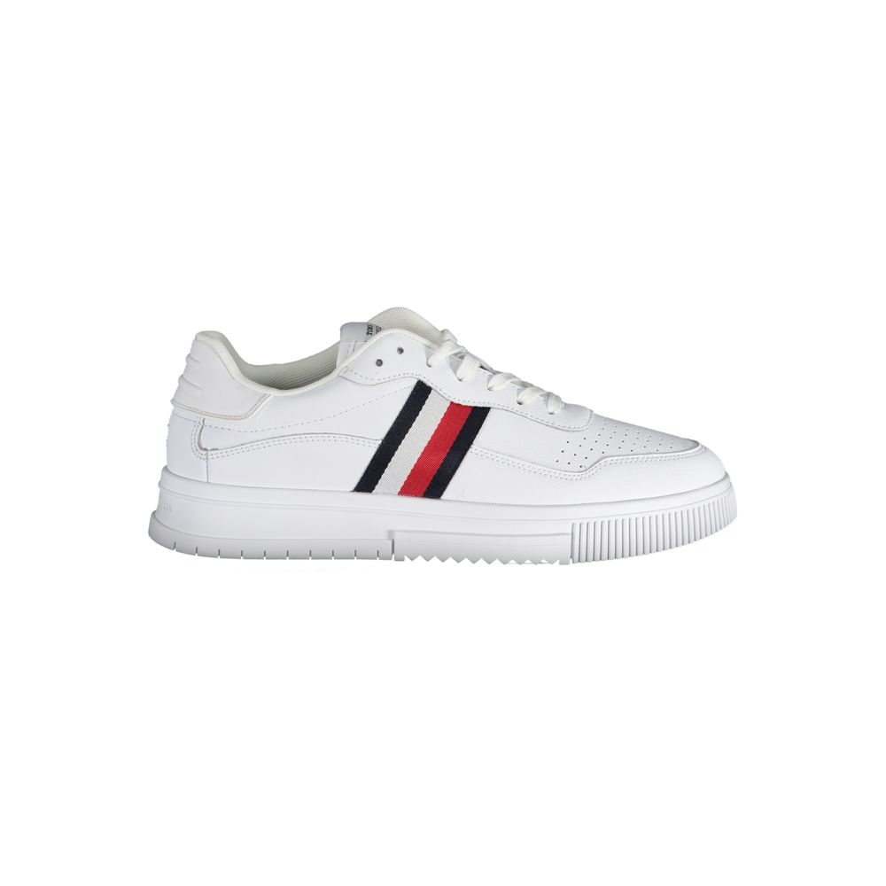 

Белые кожаные мужские кроссовки Tommy Hilfiger