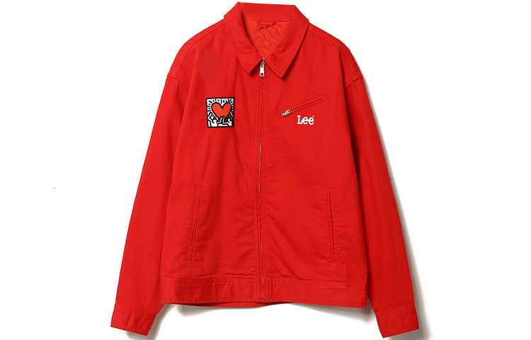 

Lee Красная джинсовая куртка мужская, Red