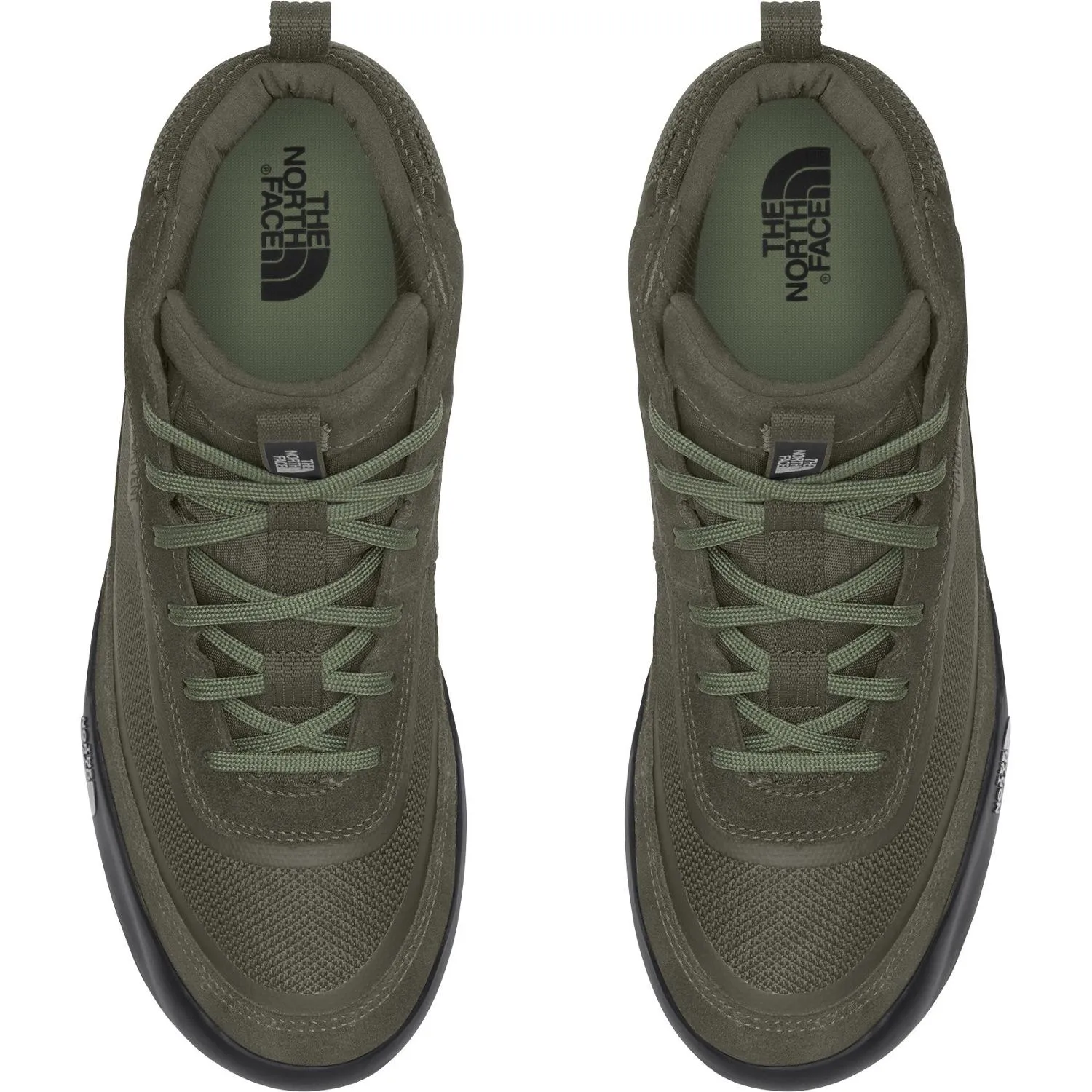 Кроссовки The North Face Clyffe Mid утеплённые водонепроницаемые (New Taupe Green/Bark Mist) — фото 3