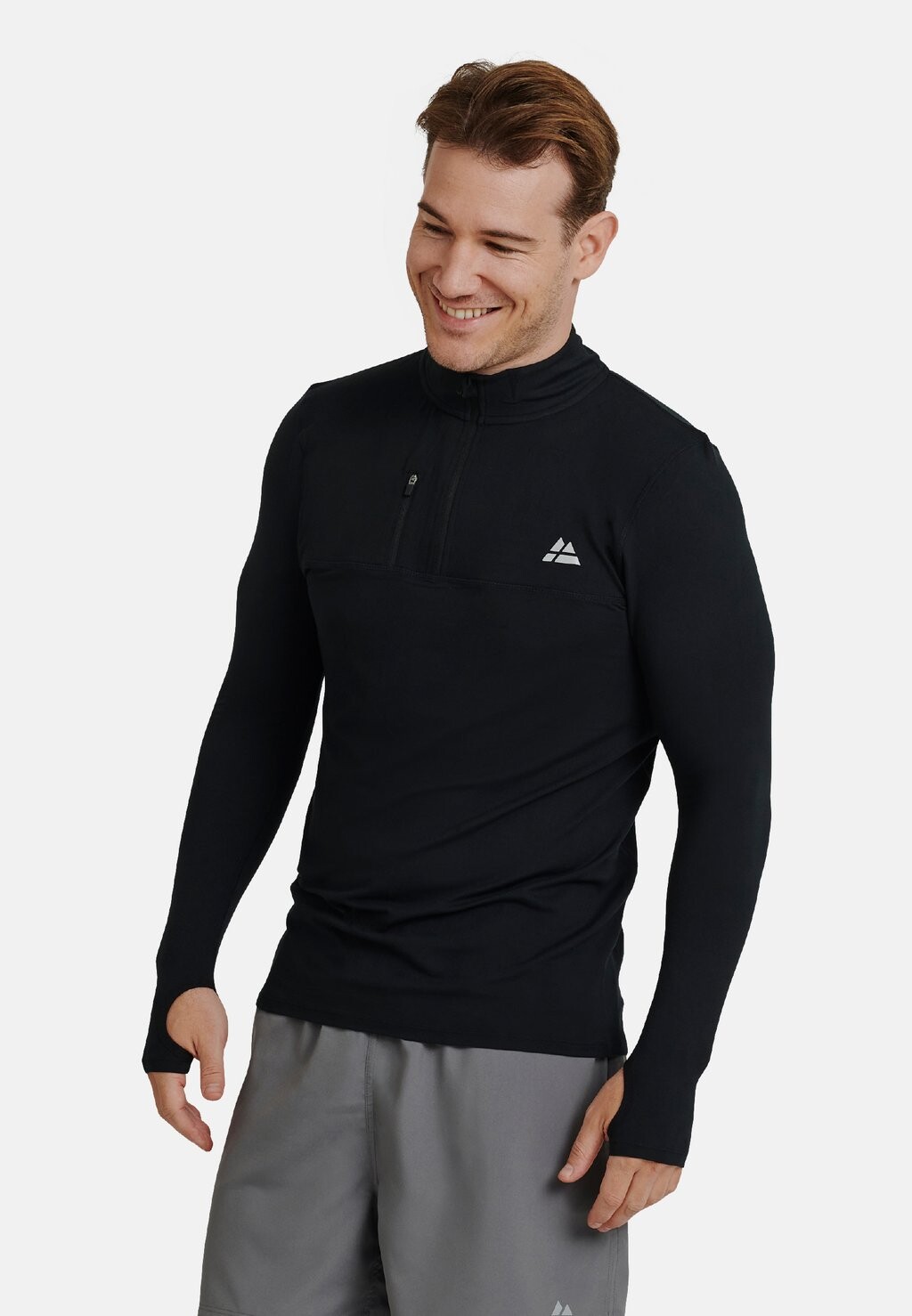 

Топ с длинными рукавами HALF ZIP Danish Endurance, цвет black