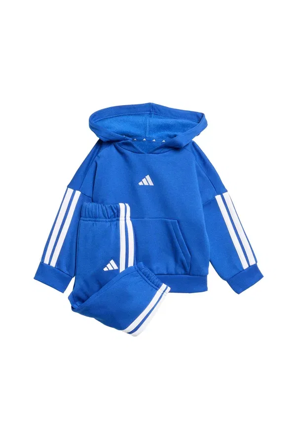 Спортивный костюм, хлопок, I 3s fl hd jog set, Adidas Originals, royal blue, white, белый/синий — фото 2